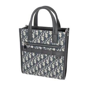 Christian Dior North South Tote Bag Oblique Shoulder